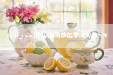 舟山中国消防救援学院分数2020