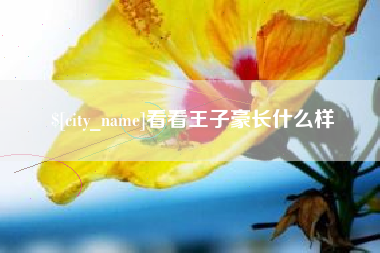 舟山看看王子豪长什么样