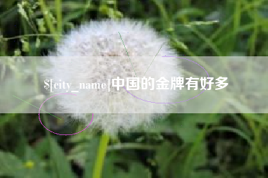 舟山中国的金牌有好多