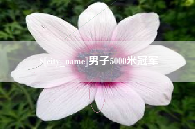 舟山男子5000米冠军