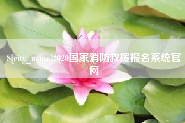 舟山2020国家消防救援报名系统官网