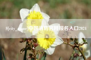舟山中国消防官网报名入口2024