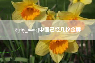 舟山中国已经几枚金牌