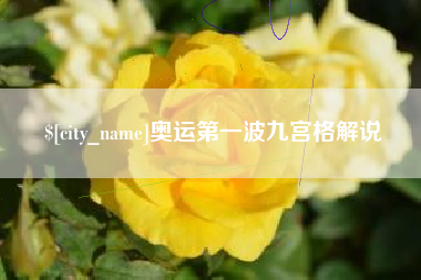 舟山奥运第一波九宫格解说