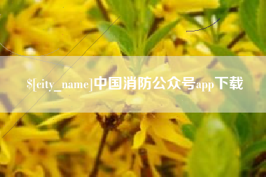 舟山中国消防公众号app下载