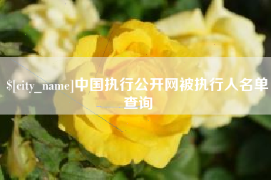 舟山中国执行公开网被执行人名单查询