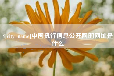 舟山中国执行信息公开网的网址是什么