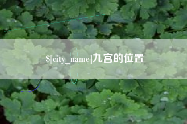 舟山九宫的位置
