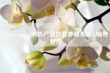 舟山消防产品信息查询系统3c编号暂停