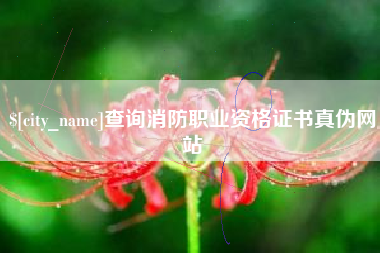 舟山查询消防职业资格证书真伪网站