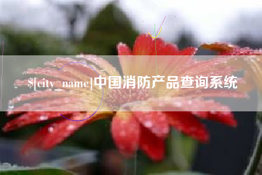 舟山中国消防产品查询系统
