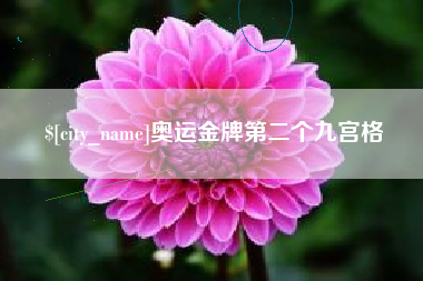 舟山奥运金牌第二个九宫格